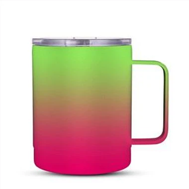 Mug termos tal-istainless steel bil-manku
